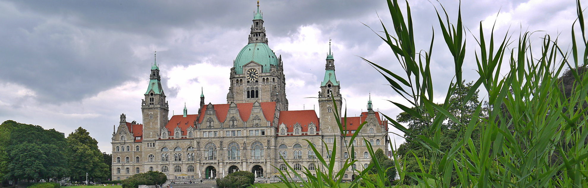 Hanover townhall from backside