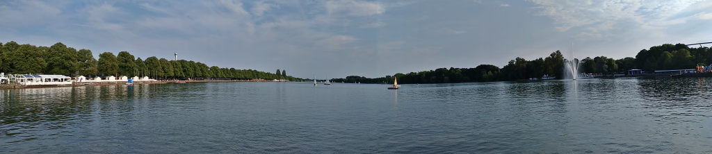 Maschsee Lake in Hanover